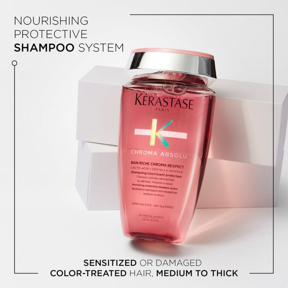 Kérastase Chroma Absolu Sulfate-Free Nourishing Protective Shampoo (Thick Hair) 250ml